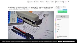 
                            10. How to download an invoice in Webnode? | Wiliam Promotions