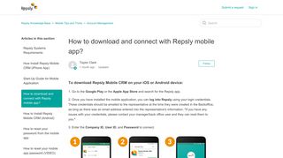 
                            10. How to download and connect with Repsly mobile app? – ...