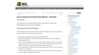 
                            9. How to download and install AVG Ultimate - Unlimited - AVG SA ...