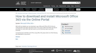 
                            9. How to download and install Microsoft Office 365 via the Online Portal