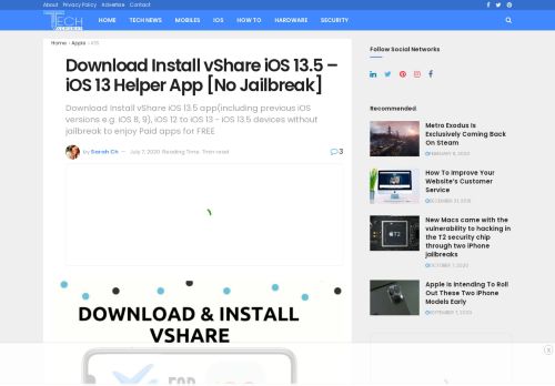 
                            13. How to Download and Install vShare Helper iOS 12, Get ...
