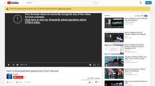 
                            9. How To Download And Upload Intros From Panzoid - YouTube