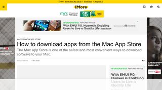 
                            13. How to download apps from the Mac App Store | iMore