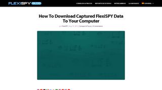 
                            4. How To Download Captured FlexiSPY Data To Your Computer