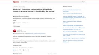 
                            6. How to download contents from SlideShare, whose download button is ...
