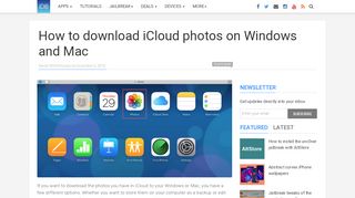 
                            7. How to download iCloud photos on Windows and Mac - iDownloadBlog