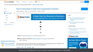 
                            6. How to download in bash from zippyshare? - Stack Overflow