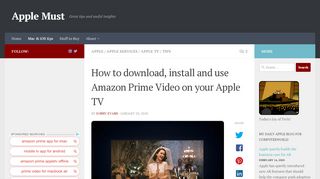 
                            12. How to download, install and use Amazon Prime Video on your Apple ...