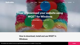 
                            9. How to download, install and use WGET in Windows 10 - Builtvisible