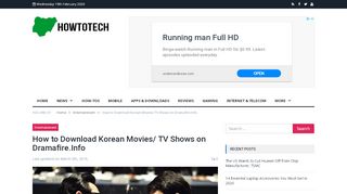 
                            6. How to Download Korean Movies/ TV Shows on Dramafire.Info