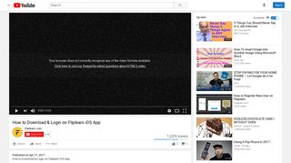 
                            7. How to Download & Login on Fliplearn iOS App - YouTube