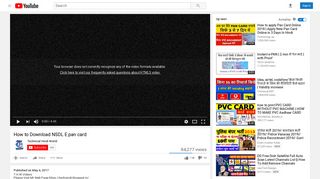 
                            12. How to Download NSDL E pan card - YouTube