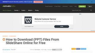 
                            7. How to Download (PPT) Files From SlideShare Online for Free