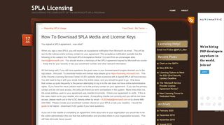 
                            5. How To Download SPLA Media and License Keys | SPLA Licensing