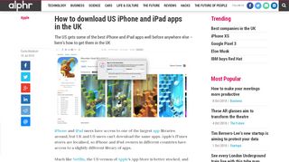 
                            6. How to download US iPhone and iPad apps in the UK | Alphr