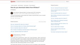 
                            9. How to download videos from XVideos - Quora
