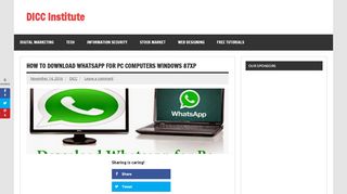 
                            11. How to Download WhatsApp for PC Computers Windows 87XP - DICC