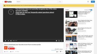 
                            7. How to download your favorite movie from moviescounter - YouTube