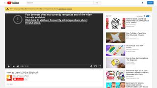 
                            13. How to Draw LOVE in 3D | MAT - YouTube