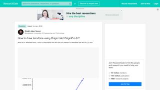 
                            10. How to draw trend line using Origin Lab/ OriginPro 9 ? - ResearchGate