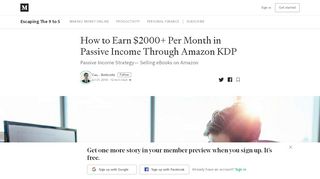 
                            9. How to Earn $2000+ Per Month in Passive Income Through Amazon ...