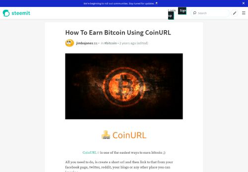
                            4. How To Earn Bitcoin Using CoinURL — Steemit