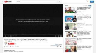 
                            3. How to Earn Money from MyCashBar 2017 | Without Doing Anything ...