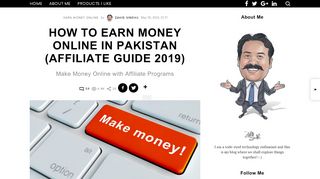 
                            10. How to Earn Money Online in Pakistan (Affiliate Guide 2019)