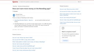 
                            5. How to earn more money on the NewsDog app - Quora