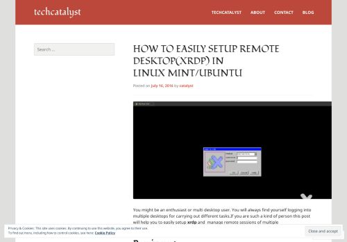 
                            9. How to easily setup Remote desktop(XRDP) in LINUX MINT/UBUNTU ...