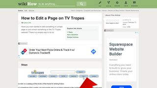 
                            10. How to Edit a Page on TV Tropes: 6 Steps (with Pictures) - wikiHow