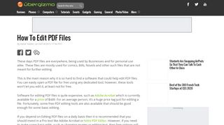 
                            7. How To Edit PDF Files | Ubergizmo