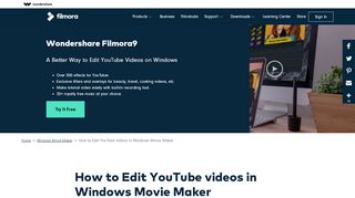 
                            12. How to Edit YouTube videos in Windows Movie Maker