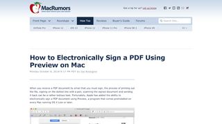 
                            9. How to Electronically Sign a PDF Using Preview on Mac - MacRumors