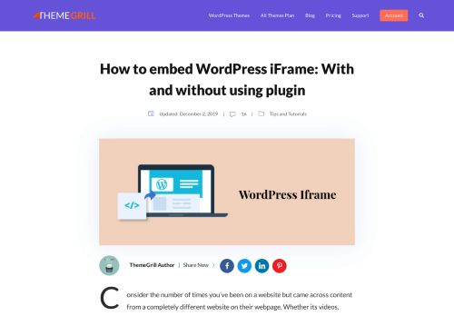 
                            6. How to embed WordPress iFrame: With and without using plugin