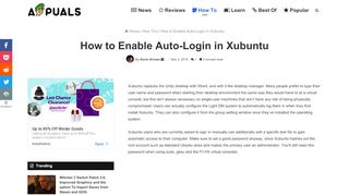 
                            13. How to Enable Auto-Login in Xubuntu - Appuals.com