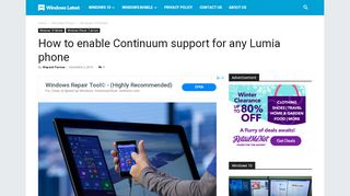 
                            8. How to enable Continuum support for any Lumia phone
