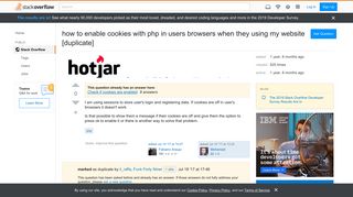 
                            2. how to enable cookies with php in users browsers when they using ...