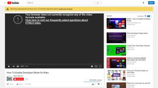 
                            8. How To Enable Developer Mode On Roku - YouTube