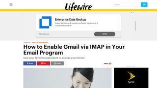 
                            9. How to Enable Gmail via IMAP in Your Email Program - Lifewire