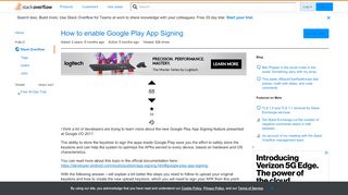 
                            8. How to enable Google Play App Signing - Stack Overflow