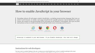 
                            12. How to enable JavaScript in your browser and why