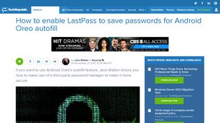 
                            9. How to enable LastPass to save passwords for Android Oreo autofill ...
