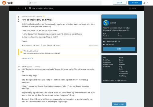
                            8. How to enable LOG on SMOS? : smOS - Reddit