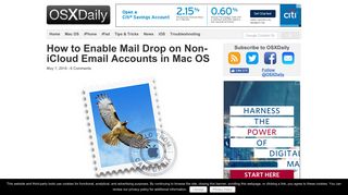 
                            8. How to Enable Mail Drop on Non-iCloud Email Accounts in Mac OS