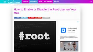 
                            13. How to Enable or Disable the Root User on Your Mac - Geekeasier