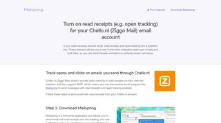 
                            7. How to enable read receipts / open tracking for your Chello.nl (Ziggo ...