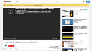 
                            12. How to enable SSH login for a root user in VMware ESX - YouTube