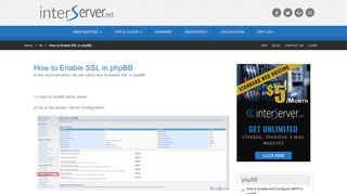 
                            10. How to Enable SSL in phpBB - Interserver Tips