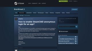 
                            7. How to enable SteamCMD anonymous login for an app? :: BrainBread ...